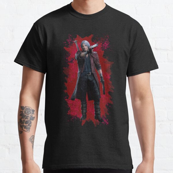 Devil May Cry T Shirts Dante Devil May Cry 5 Classic T Shirt RB2112