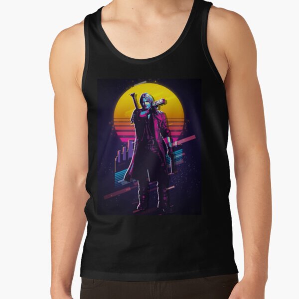 Devil May Cry - Dante (80s Retro) Tank Top RB2112 product Offical devil may cry Merch