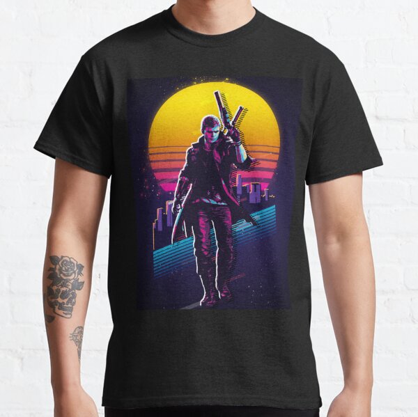 Devil May Cry - Nero (80s Retro) Classic T-Shirt RB2112 product Offical devil may cry Merch