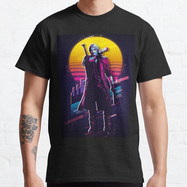Devil May Cry - Dante (80s Retro) Classic T-Shirt RB2112 product Offical devil may cry Merch