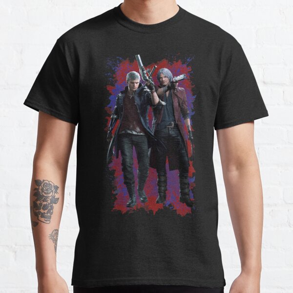 Dante and Nero - Devil May Cry 5 Classic T-Shirt RB2112 product Offical devil may cry Merch
