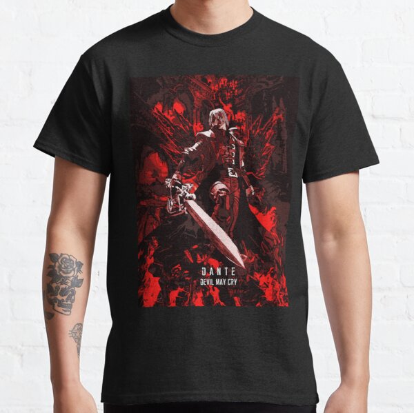 Classic Dante from Devil May Cry Classic T-Shirt RB2112 product Offical devil may cry Merch