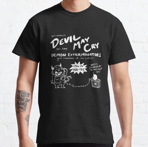 Devil May Cry, at your service! Classic T-Shirt RB2112 product Offical devil may cry Merch