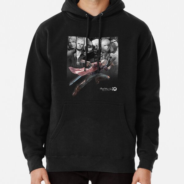 Devil May Cry Hoodies - Devil May Cry Character Frames Pullover Hoodie