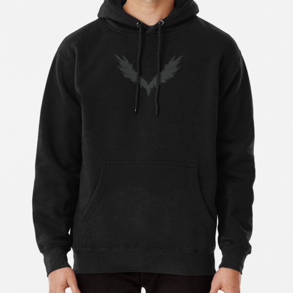Devil May Cry 5: Wings Logo Gray Pullover Hoodie RB2112 product Offical devil may cry Merch