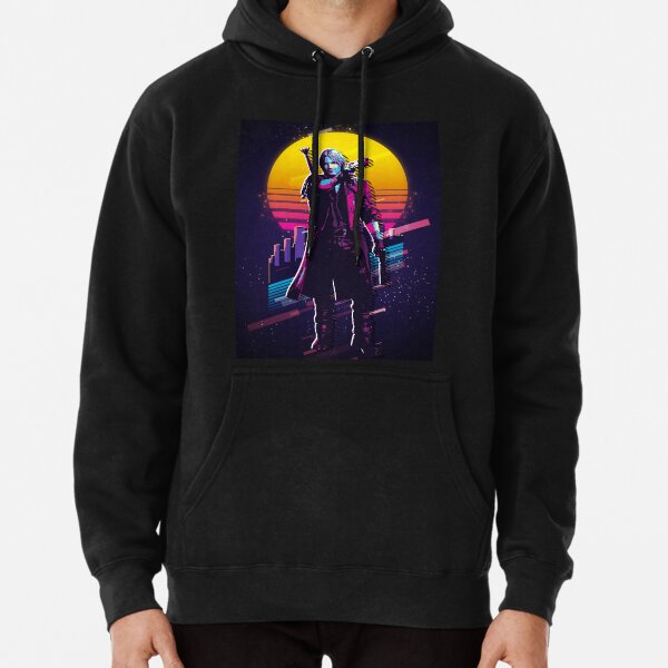 Devil May Cry - Dante (80s Retro) Pullover Hoodie RB2112 product Offical devil may cry Merch