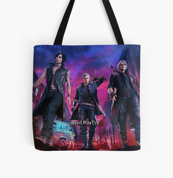 Devil May Cry 5 All Over Print Tote Bag RB2112 product Offical devil may cry Merch