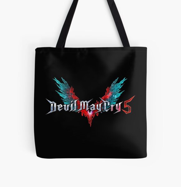 Devil May Cry 5 Godtier Logo All Over Print Tote Bag RB2112 product Offical devil may cry Merch