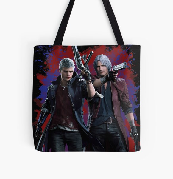 Dante and Nero - Devil May Cry 5 All Over Print Tote Bag RB2112 product Offical devil may cry Merch