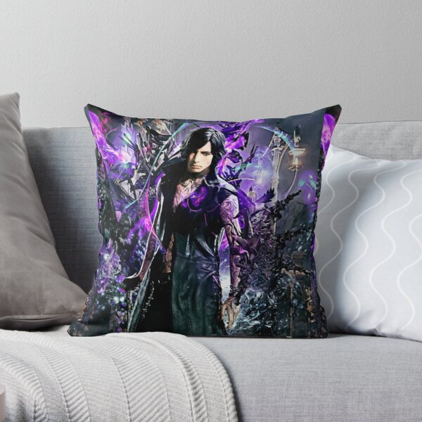 Devil May Cry 5 V Throw Pillow RB2112 product Offical devil may cry Merch