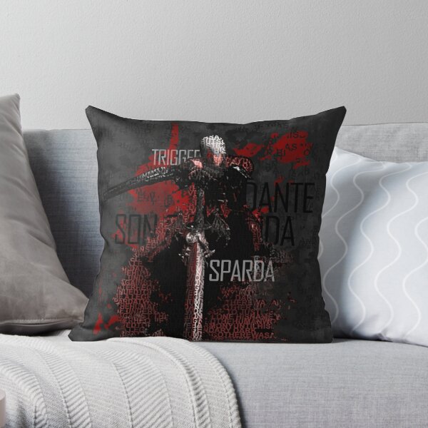 Devil May Cry 1 - Devil Hunter 3 Throw Pillow RB2112 product Offical devil may cry Merch