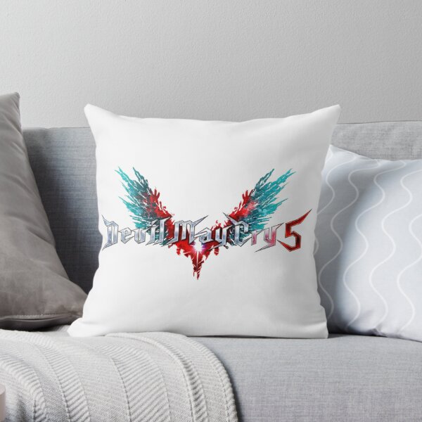 Devil May Cry Pillows – Devil May Cry 5 White Throw Pillow