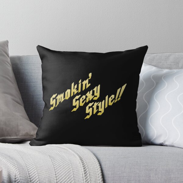 Smokin' Sexy Style!! Text | Devil May Cry 5 "SSS" Style Rank  Throw Pillow RB2112 product Offical devil may cry Merch