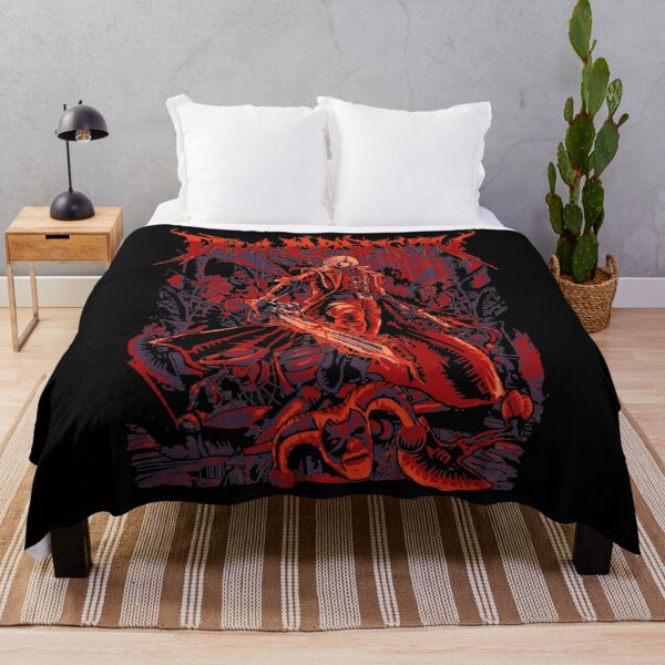 Devil May Cry Fan Art Throw Blanket RB2112 product Offical devil may cry Merch