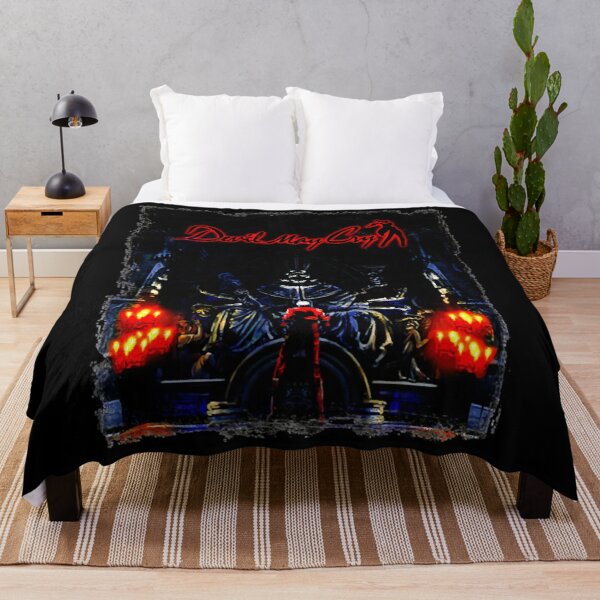 Devil may cry Throw Blanket RB2112 product Offical devil may cry Merch