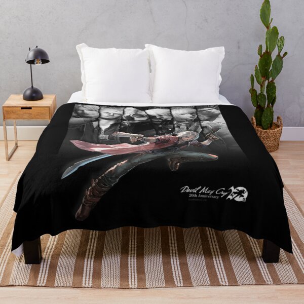 Devil May Cry, Devil May Cry, Devil May Cry Devil May Cry Throw Blanket RB2112 product Offical devil may cry Merch