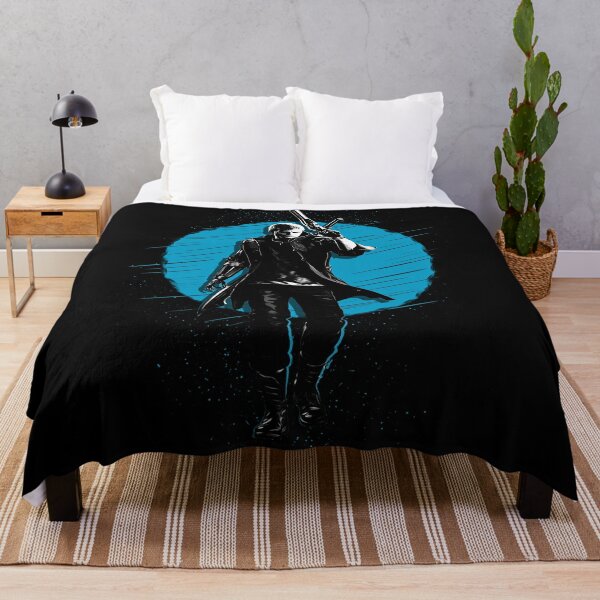 Nero - Devil May Cry Throw Blanket RB2112 product Offical devil may cry Merch