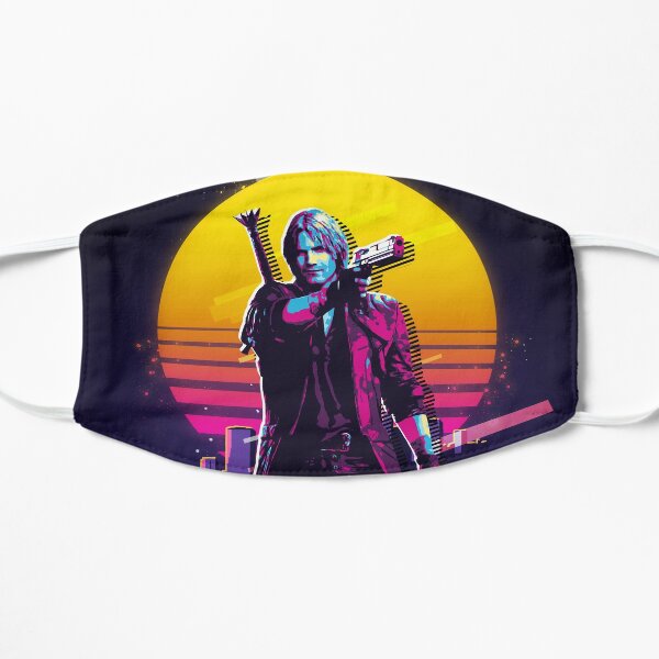 Devil May Cry - Dante (80s Retro) Flat Mask RB2112 product Offical devil may cry Merch