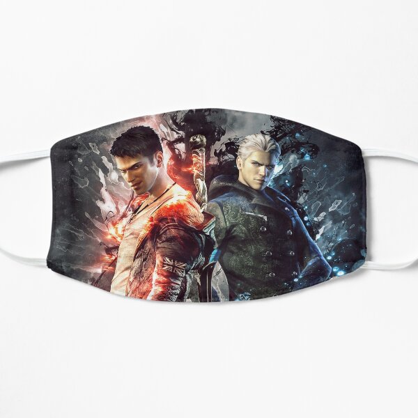 DmC Devil May Cry Twin brothers Flat Mask RB2112 product Offical devil may cry Merch